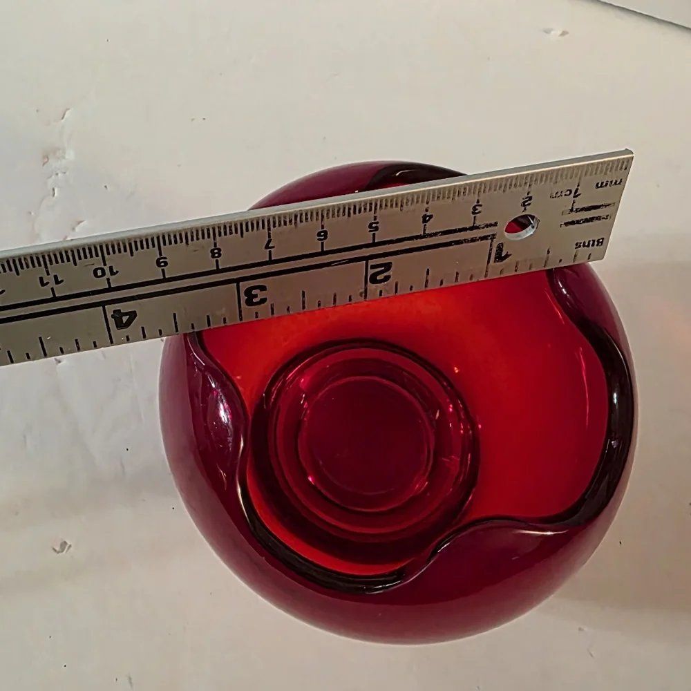 Viking Epic Rose Bowl Ruby Red